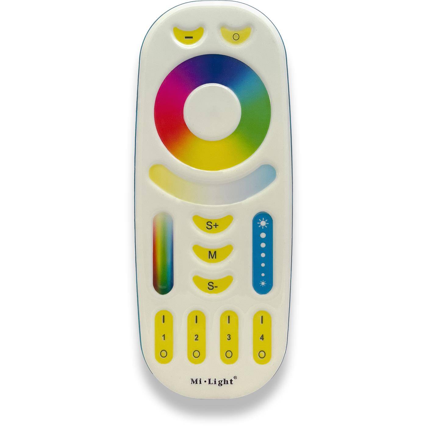 MiLight MiBoxer RGBW CCT LED 4-Zone Fernbedienung Touch Weiß 6-Pin; RGB+W CCT