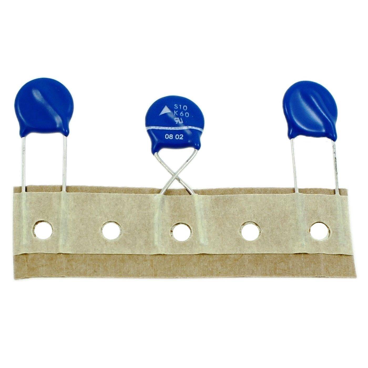 Slices varistor S10K60G5 60V 400mW RM7,5 d11x4mm Epcos B72210S600 Slices varistor S10K60G5 60V 400mW RM7,5 d11x4mm Epcos B72210S600