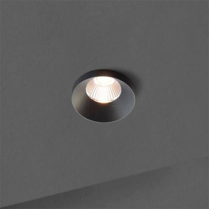 LED Deckeneinbau Lampe Rund OWi 9W 650lm Warm-Weiß 3000K d70mm 36° LED Deckeneinbau Lampe Rund OWi 9W 650lm Warm-Weiß 3000K d70mm 36°