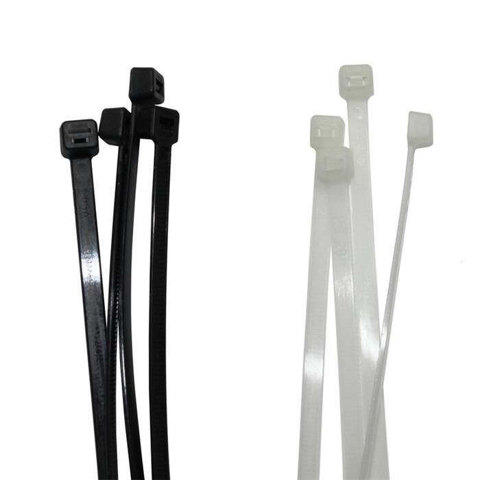 100x Cable tie 430 x 4,8mm White Natural 22,2kg PA6.6 Polyamide Industrial quality