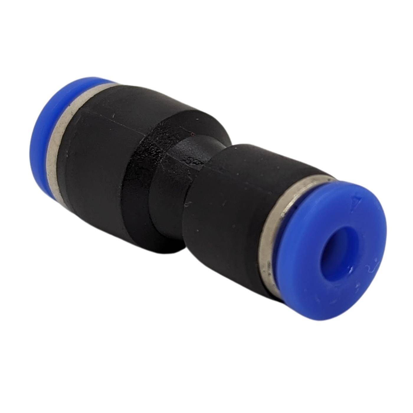 PU hose connector reduction 6mm -> 4mm straight Quick release fastener Compressed air reduction Hose reduction Pneumatics