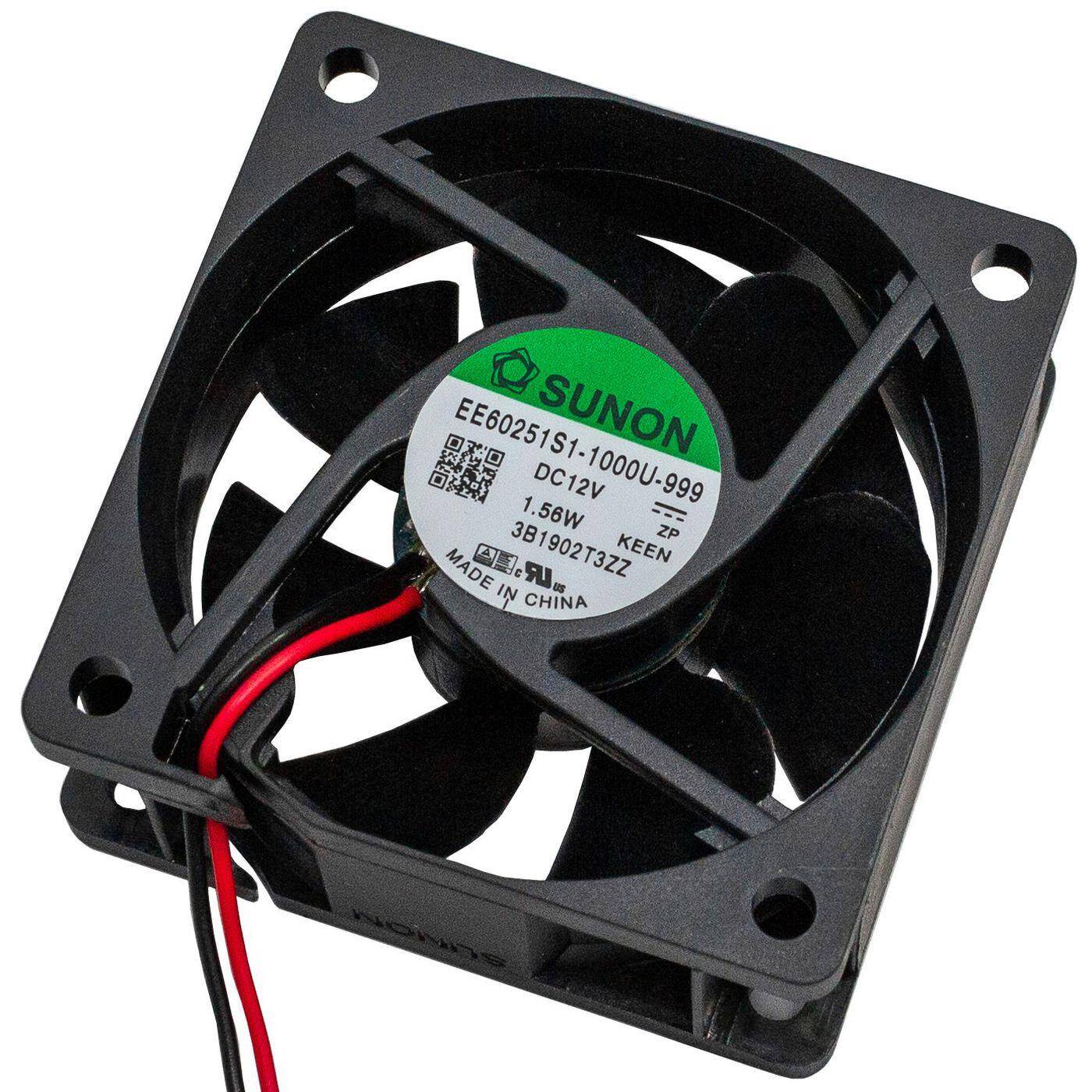Lüfter 12V DC 1,47W 60x60x25mm 39,9m³/h 4500U/Min 39,9m³/h Sunon EE60251S11000U999