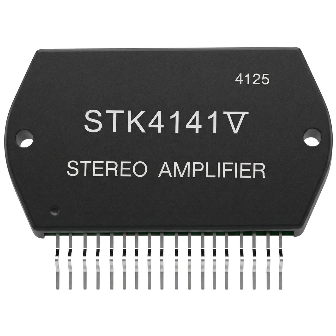 Hybrid IC STK4141V 65x35mm Stereo Power amplifier