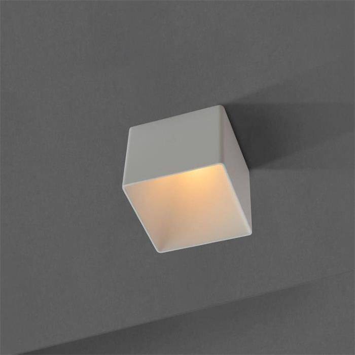 LED Deckeneinbau Lampe Quadratisch Blocky 9W 500lm Warm-Weiß 3000K 70x70mm 24° LED Deckeneinbau Lampe Quadratisch Blocky 9W 500lm Warm-Weiß 3000K 70x70mm 24°