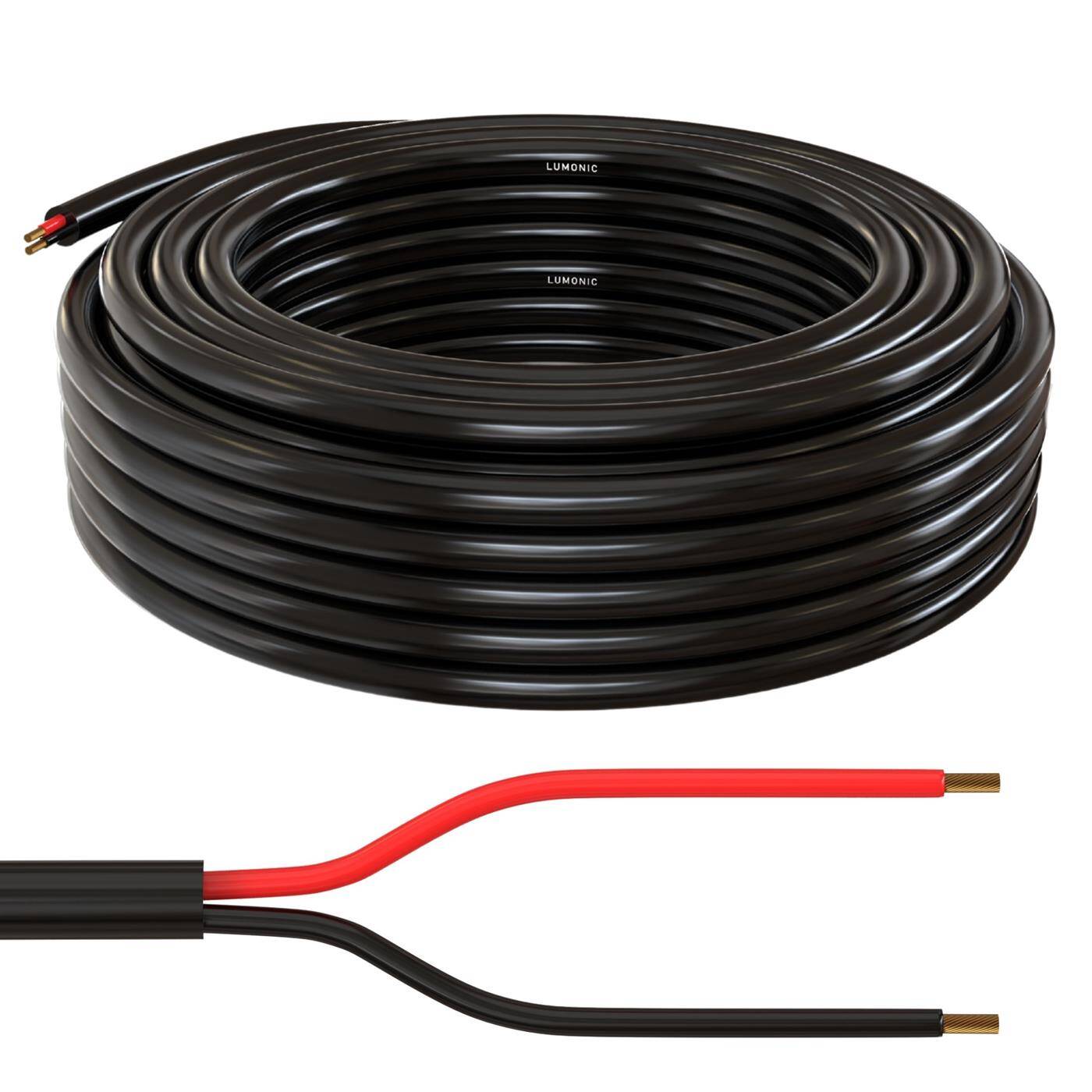 1m FLRYY Vehicle cable 2x2,5mm² round Cable CAR Trailer cable Low voltage