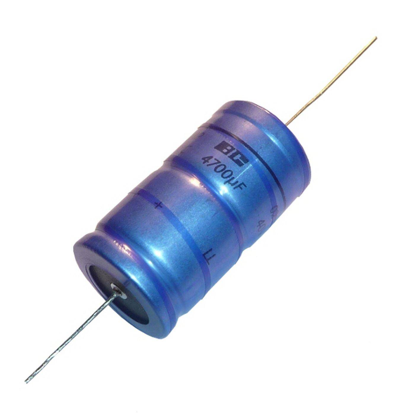 Elko Capacitor Axially 2200µF 6,3V | Electrolytic capacitor up to a temperature of 85°C | 10x25mm | 2200uF 222202190589 Vishay