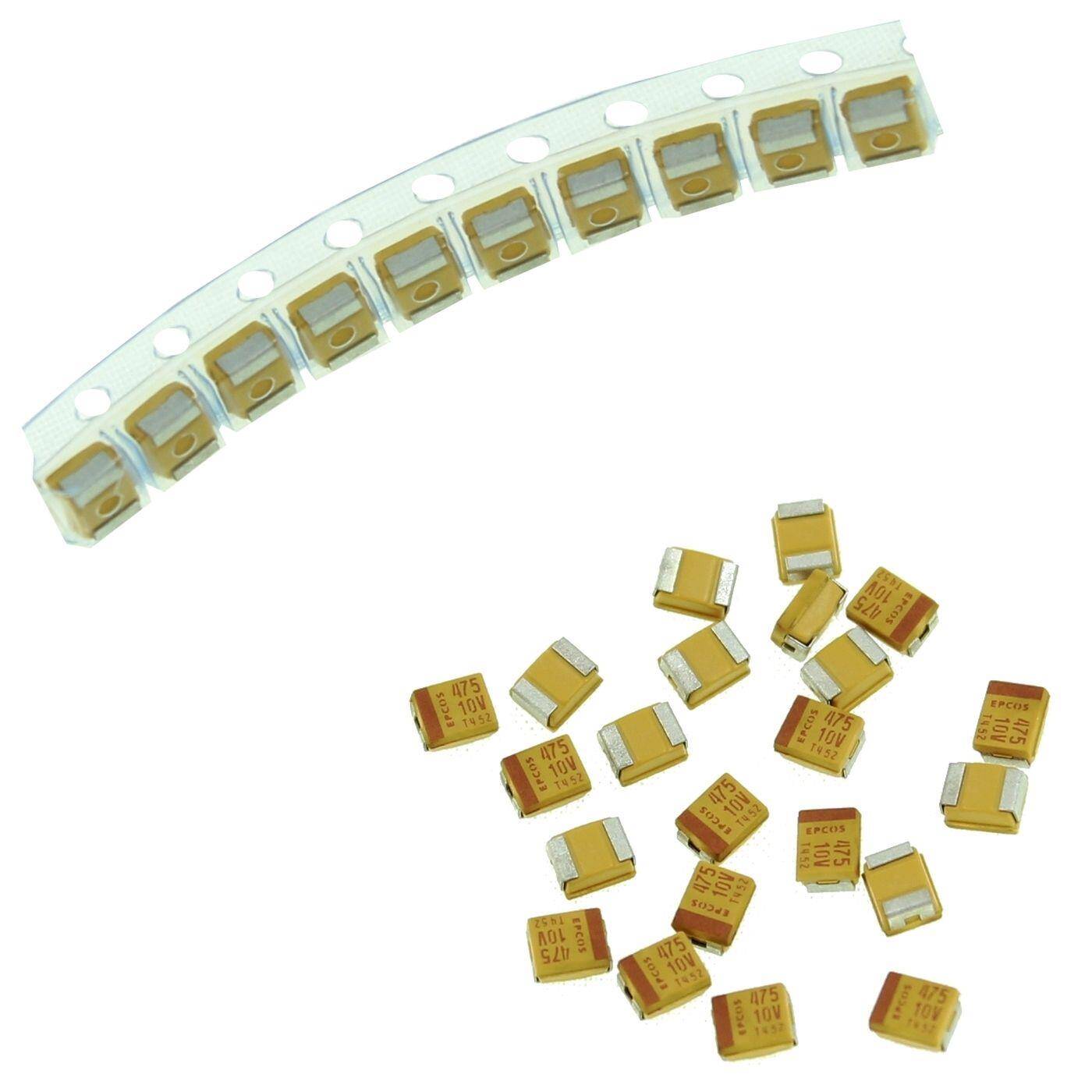 Tantal Kondensator SMD B 4,7µF 10V 125°C 3,5x2,8mm Kemet B45196E2475K209 4,7uF Tantal Kondensator SMD B 4,7µF 10V 125°C 3,5x2,8mm Kemet B45196E2475K209 4,7uF