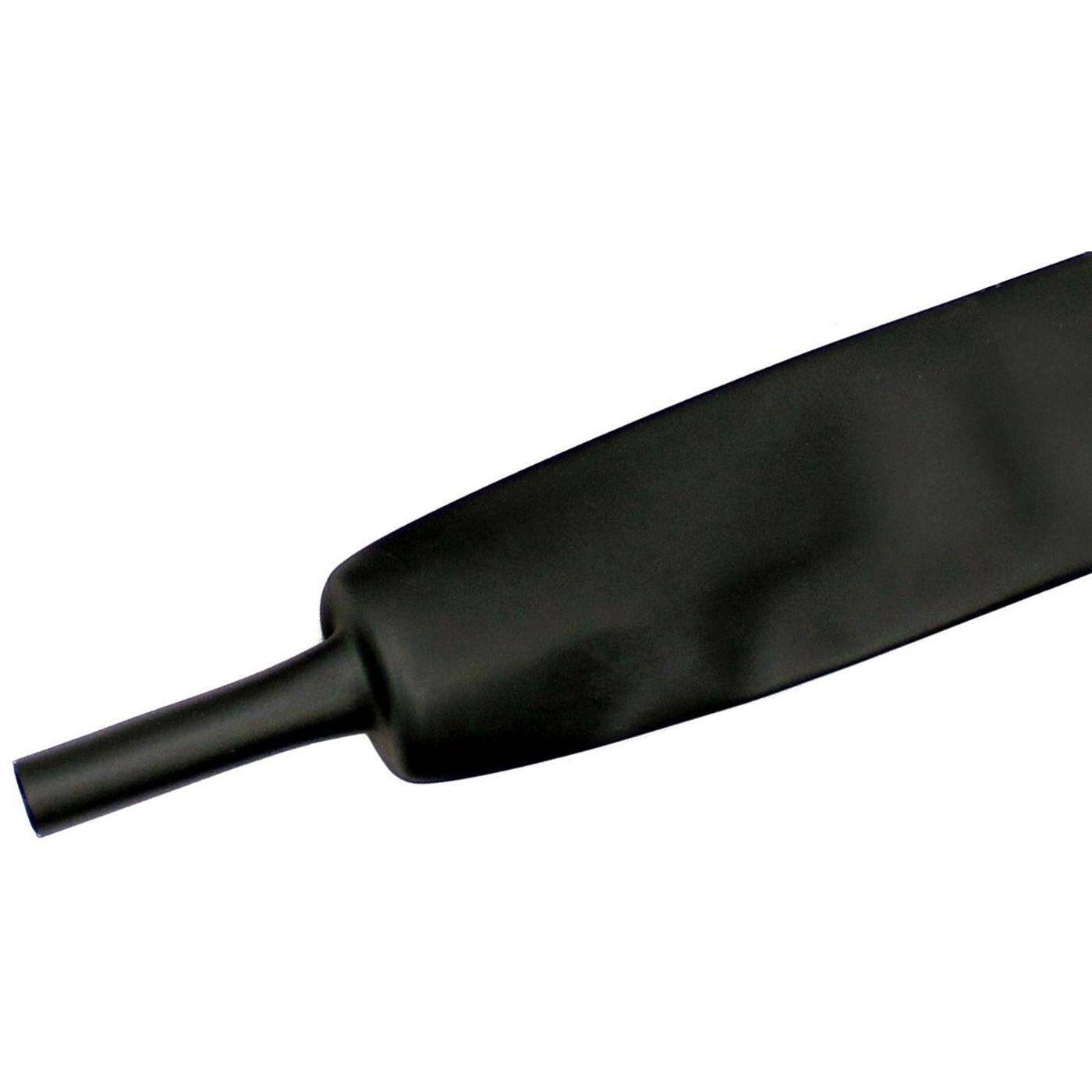 Lumonic Schrumpfschlauch Meterware 3:1 Schwarz - Hier von: 39mm auf 13mm - Dickwandiger Schrumfpschlauch in verschiedenen Größen