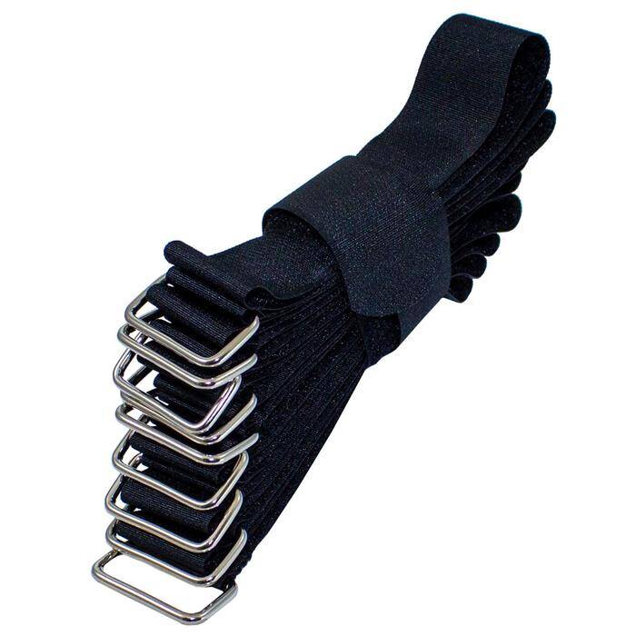 10x Hook + Loop Cable tie 400 x 30mm Black normal Reusable Hook + Loop fastener 10x Hook + Loop Cable tie 400 x 30mm Black normal Reusable Hook + Loop fastener
