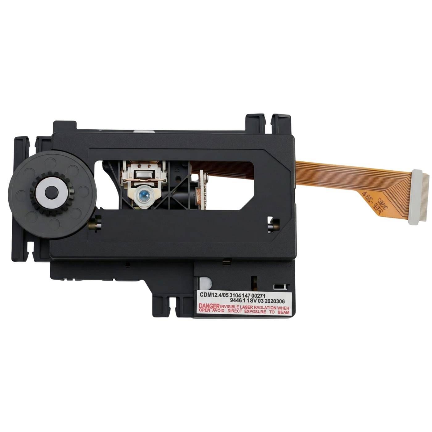 Laser unit CDM12.4 + Mechanics | Use for CD players from many manufacturers | Suitable for CD-DA, CD-ROM and CD-RW