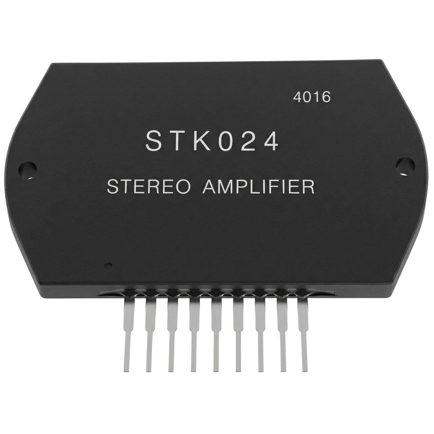 Hybrid IC STK024 80x45mm Stereo Power amplifier