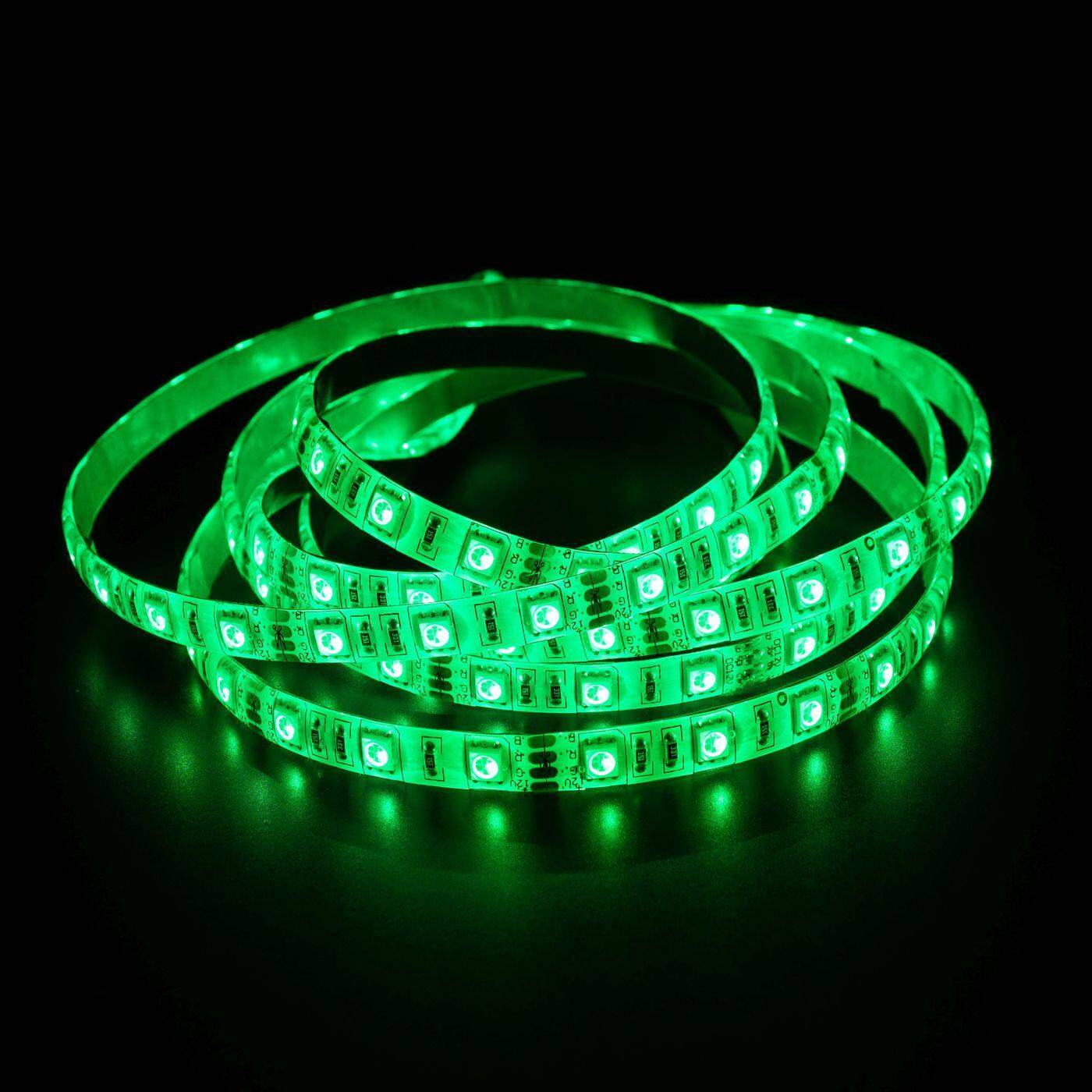 Lumonic LED Strip 5m RGB LED Leiste 12V IP65 300LEDs 60 LED/m SMD5050 I farbwechsel LED Streifen I LED Stripe 500cm, LED Band, LED Lichtband