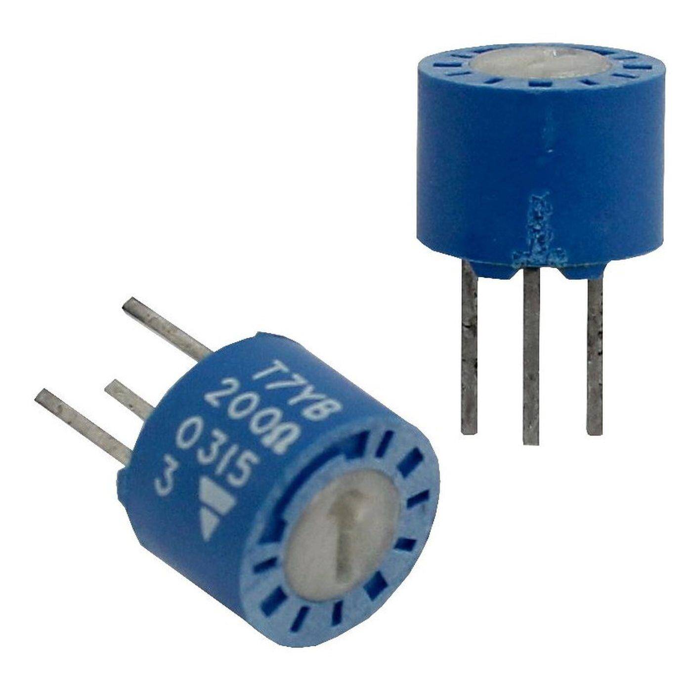 7mm Diameter Cement trimmer standing 200Ohm ±20% 0,5W Vishay T7YB201KB20