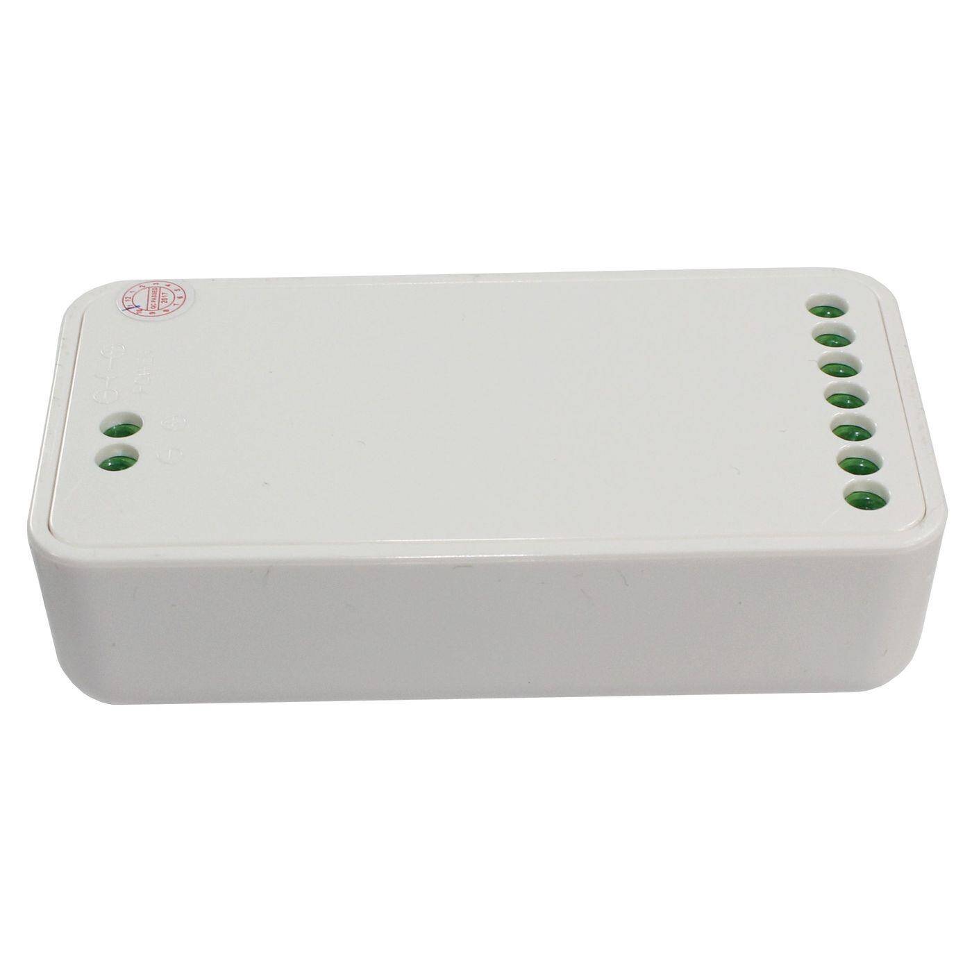 MiLight MiBoxer RGBW CCT LED 4-Zone Empfänger 12...24V 240W 6-Pin; RGB+W CCT