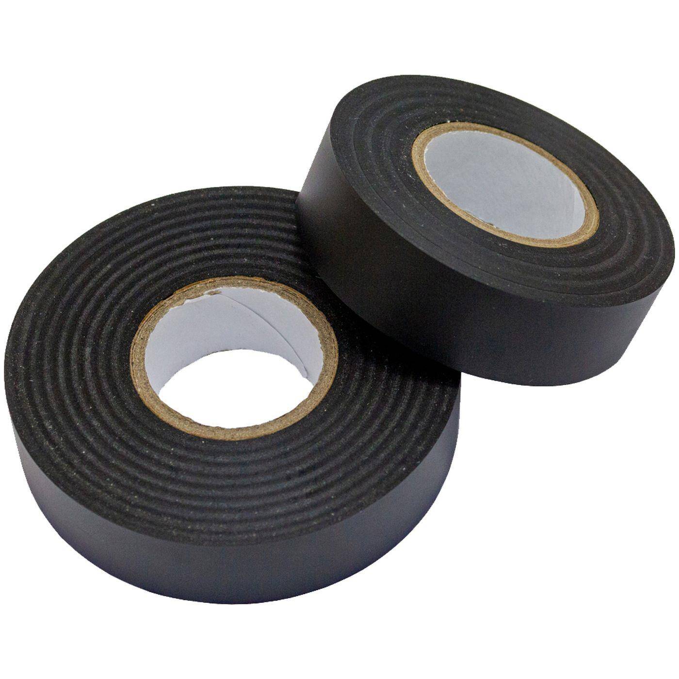 Lumonic 1 Rolle PVC Isolierband 19mm x 20m Klebeband schwarz Isoband I Geeignet für Elektriker und Bastler I Isolierklebeband in verschiedenen Längen und Farben