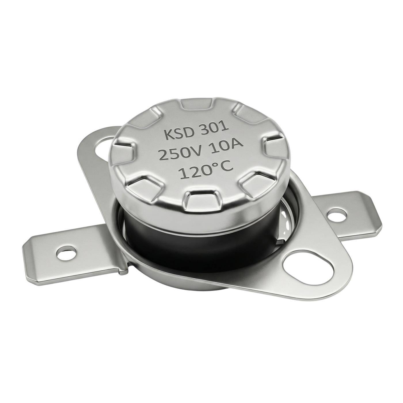 Thermoschalter 120°C Öffner 250V 10A Temperaturschalter Thermostat KSD301 Bimetall Thermoschutz