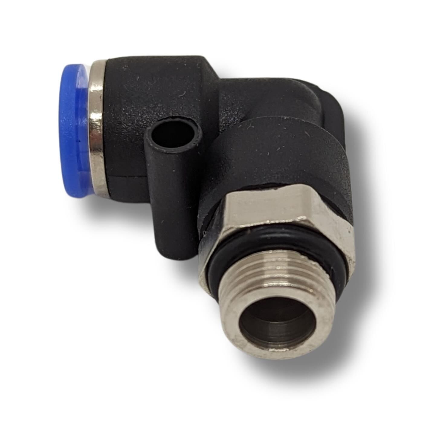 PU Schlauch 90° Steckverbinder Fitting mit Außengewinde I 6mm*1/8Zoll I Winkel-Verbinder I L-Steckverbinder I pneumatischer Steckverbinder I Fitting I Druckluft & Automatisierung