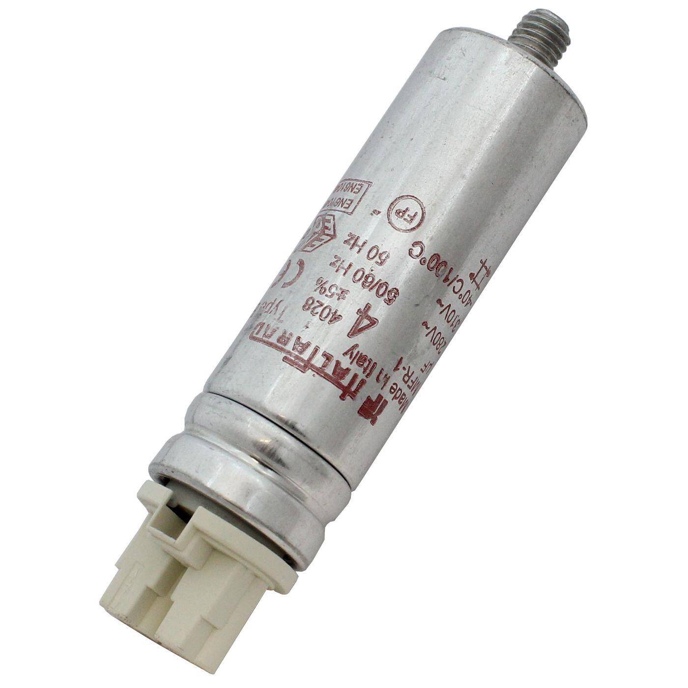 Capacitor 4µF 280V 30x63mm Push-In Italfarad 4uF