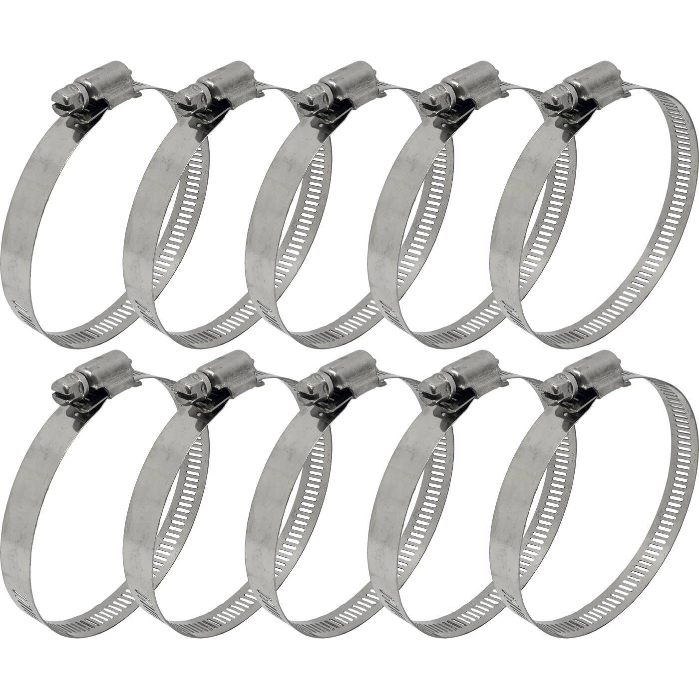 10x Hose clamp Stainless steel V4A 314 65-89mm Pipe clamp Hose clamp 10x Hose clamp Stainless steel V4A 314 65-89mm Pipe clamp Hose clamp
