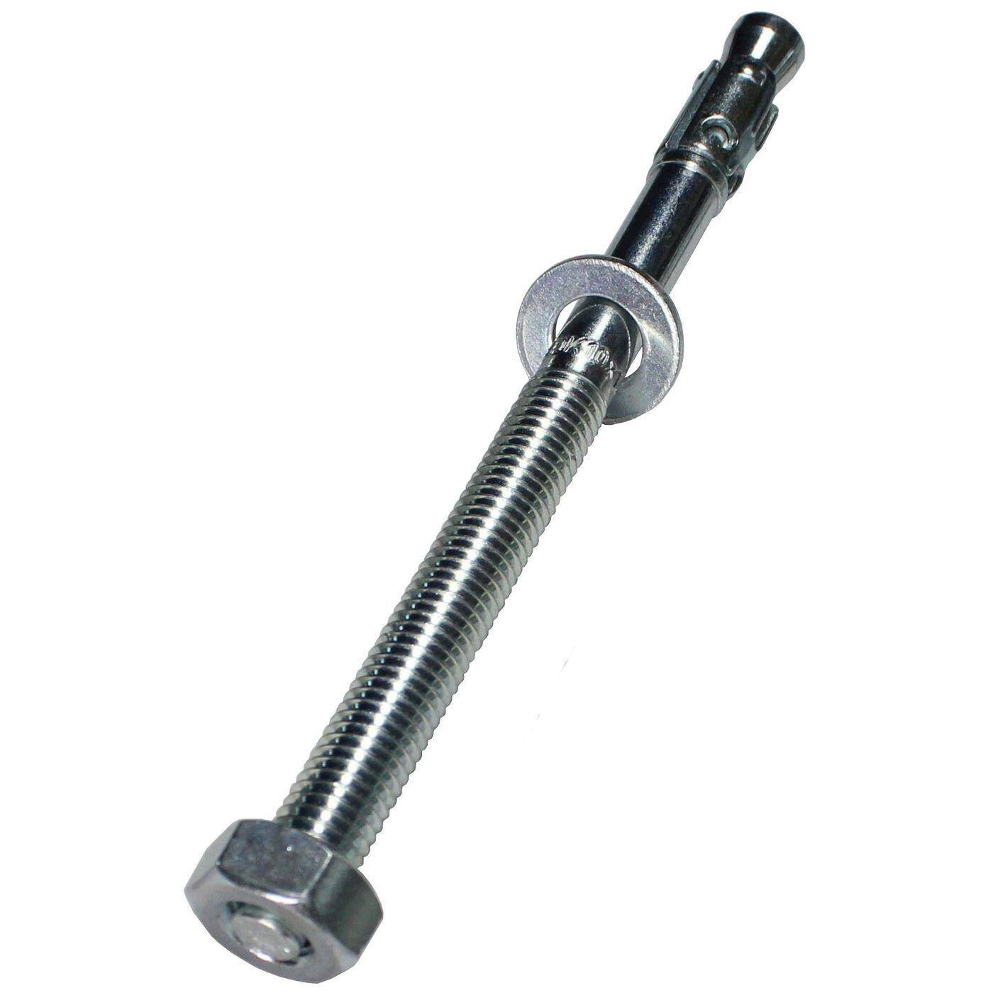 M10 x 140mm Schwerlastanker Verzinkt Keilanker Metalldübel Bolzenanker Blitzdübel