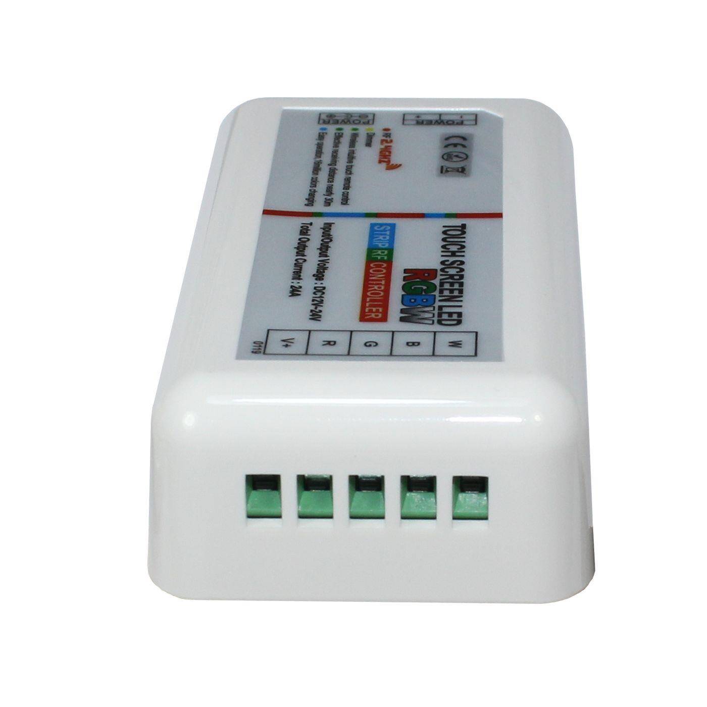 Milight RGBW LED Touch RF Controller Weiß 12...24V 240W 5-Pin; RGB+W