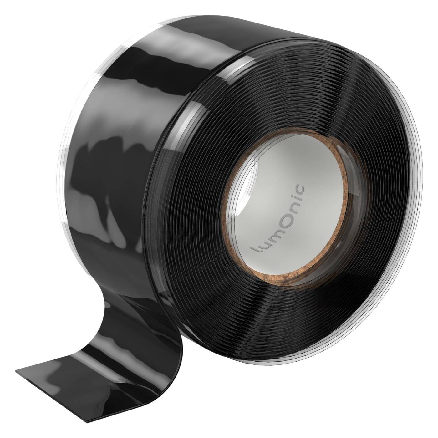 3m Self-sealing silicone tape 25mm Sealing tape black -50...260°C 0,50mm