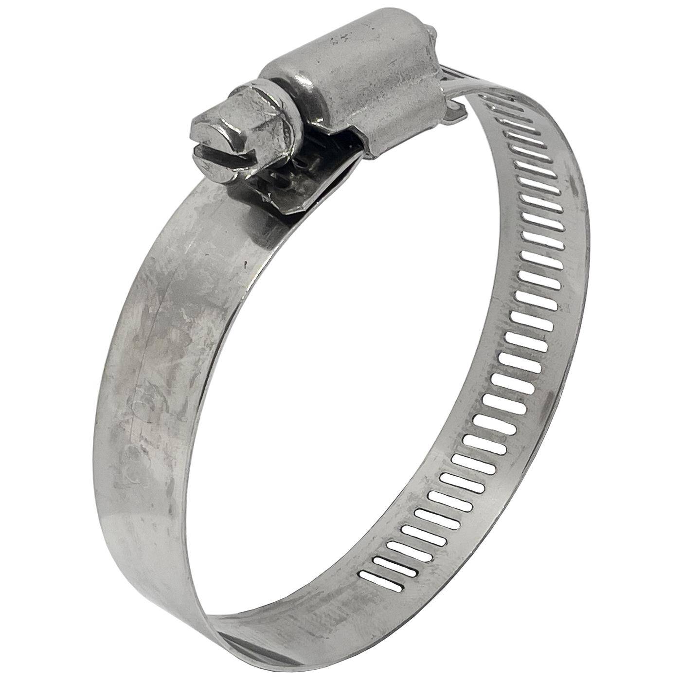 25x Hose clamp Stainless steel V2A 201 40-63mm Pipe clamp Hose clamp