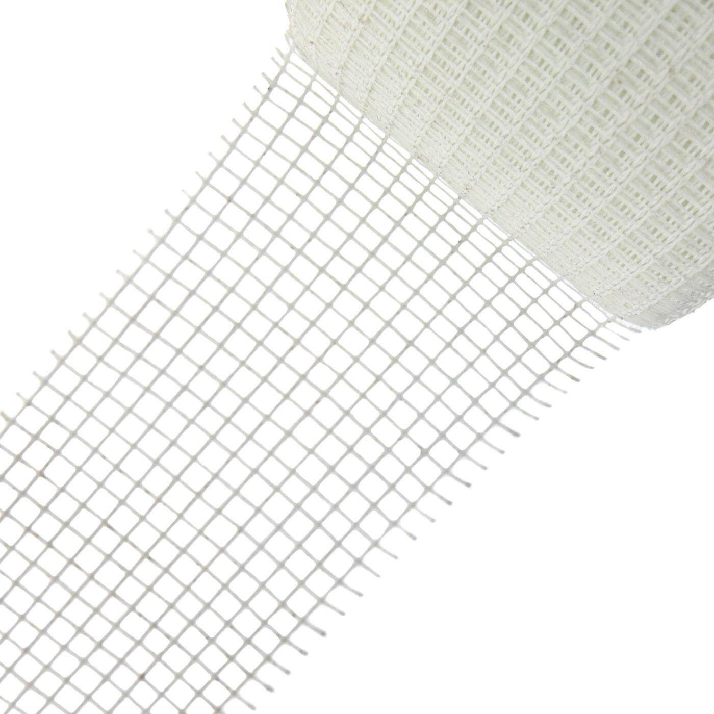 Lumonic Fugenband 90m für Trockenbau & Rigips Selbstklebend I Gewebeband 100mm breit aus Glasfaser I Gitterband Rissbinde oder Fugendeckstreifen Rigips
