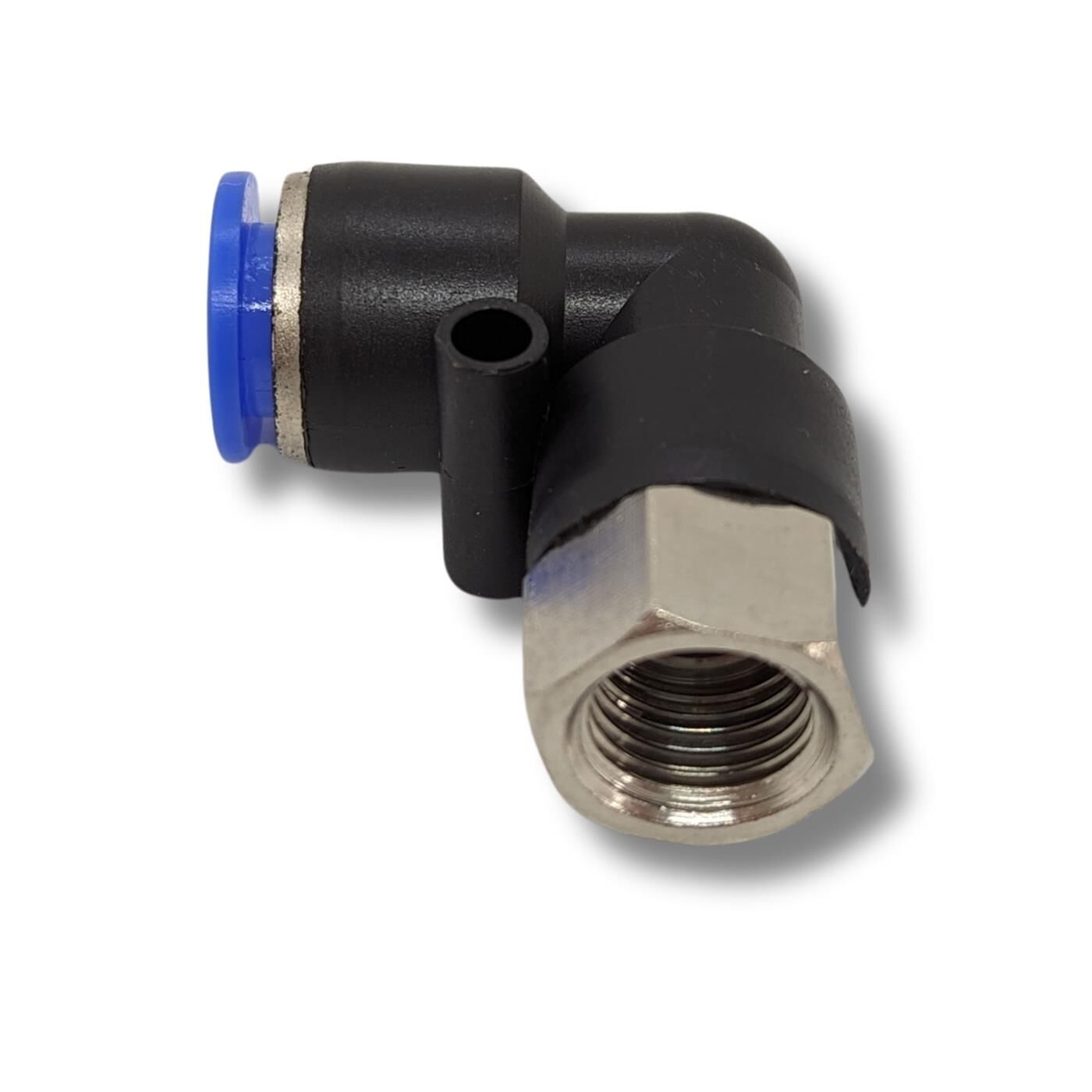 PU Schlauch 90° Steckverbinder Fitting mit Innengewinde I 10mm*1/4Zoll I Winkel-Verbinder I L-Steckverbinder I pneumatischer Steckverbinder I Fitting I Druckluft & Automatisierung