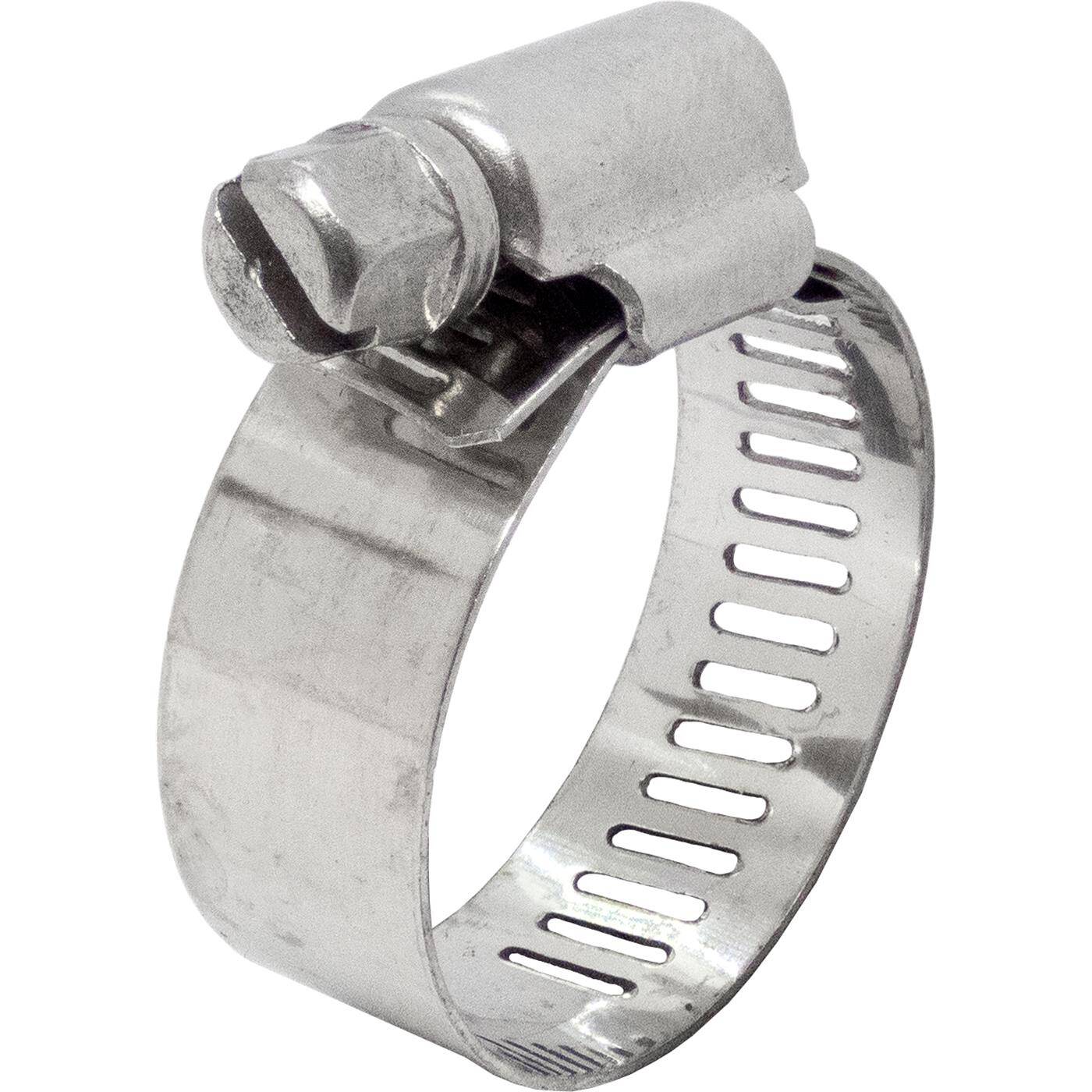 10x Hose clamp Stainless steel V2A 201 18-32mm Pipe clamp Hose clamp