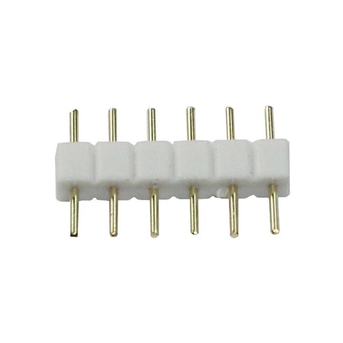 10x RGBW CCT LED Jumper 6 Pin Connector 15x3mm Adapter Coupling 10x RGBW CCT LED Jumper 6 Pin Connector 15x3mm Adapter Coupling