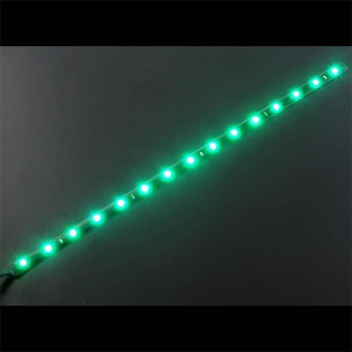 0,3m (30cm) LED Strip Tape Bar 12V Green IP65 18LEDs 60LED/m SMD3528 0,3m (30cm) LED Strip Tape Bar 12V Green IP65 18LEDs 60LED/m SMD3528