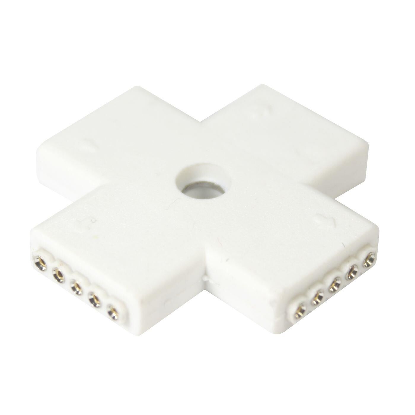 RGBW LED Plug "+" Connector 5 Pin Socket 16x6mm