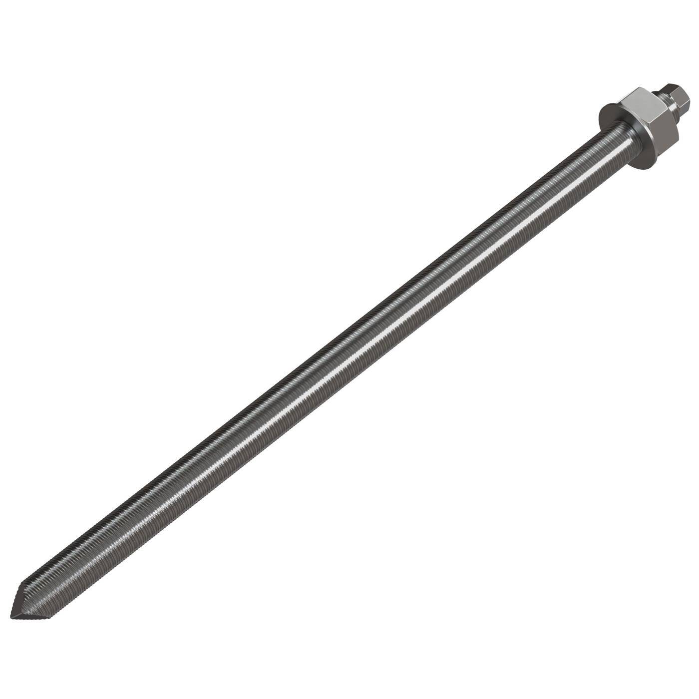 M12 x 250mm Ankerstange Edelstahl A4 Metalldübel Schwerlastdübel Verbundankerstange