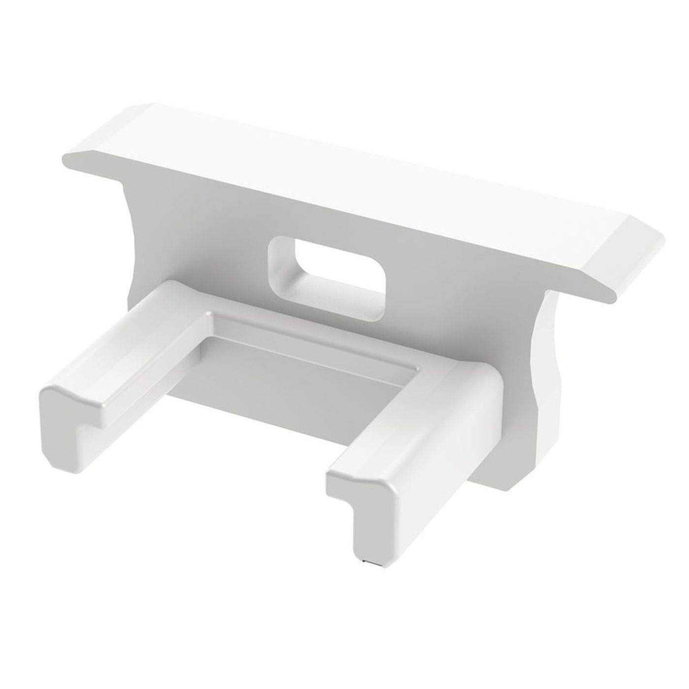 End cap for Lumonic Type B LED profiles Holder Plastic White