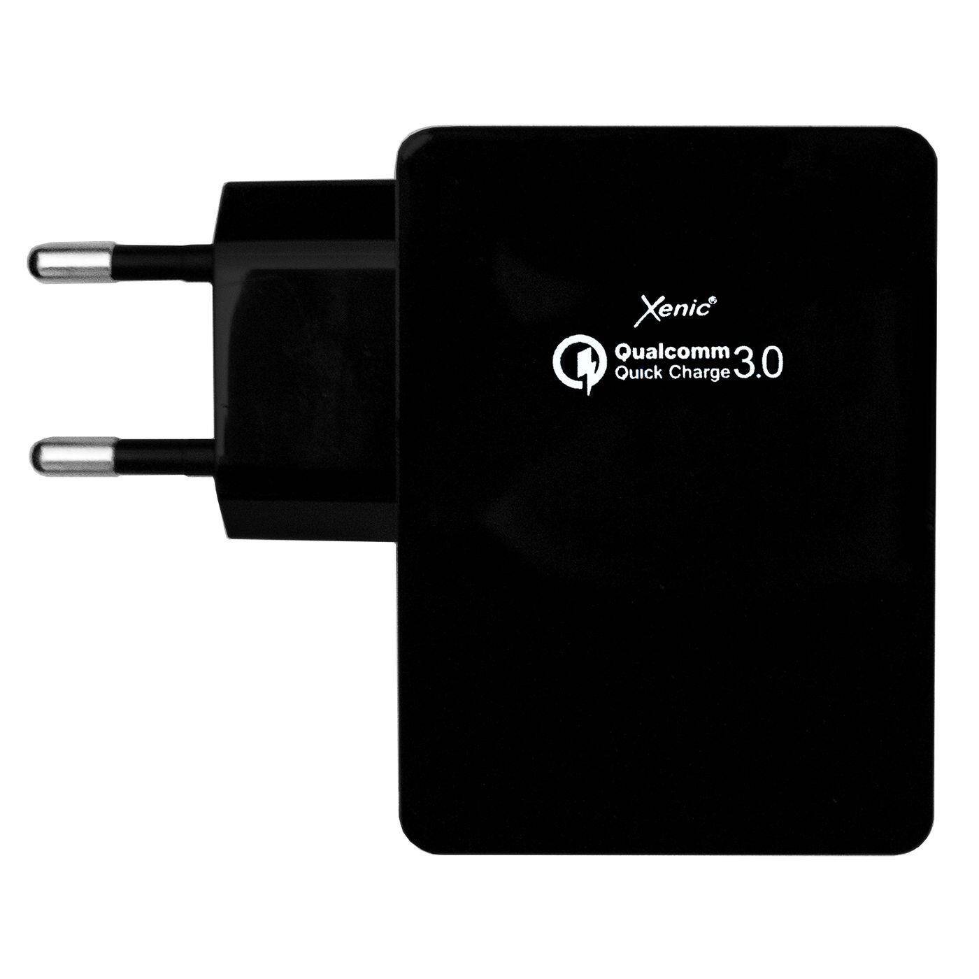 3A 2xUSB Mobile Charger black Xenic RT-35 Black 15W AC DC Adpater
