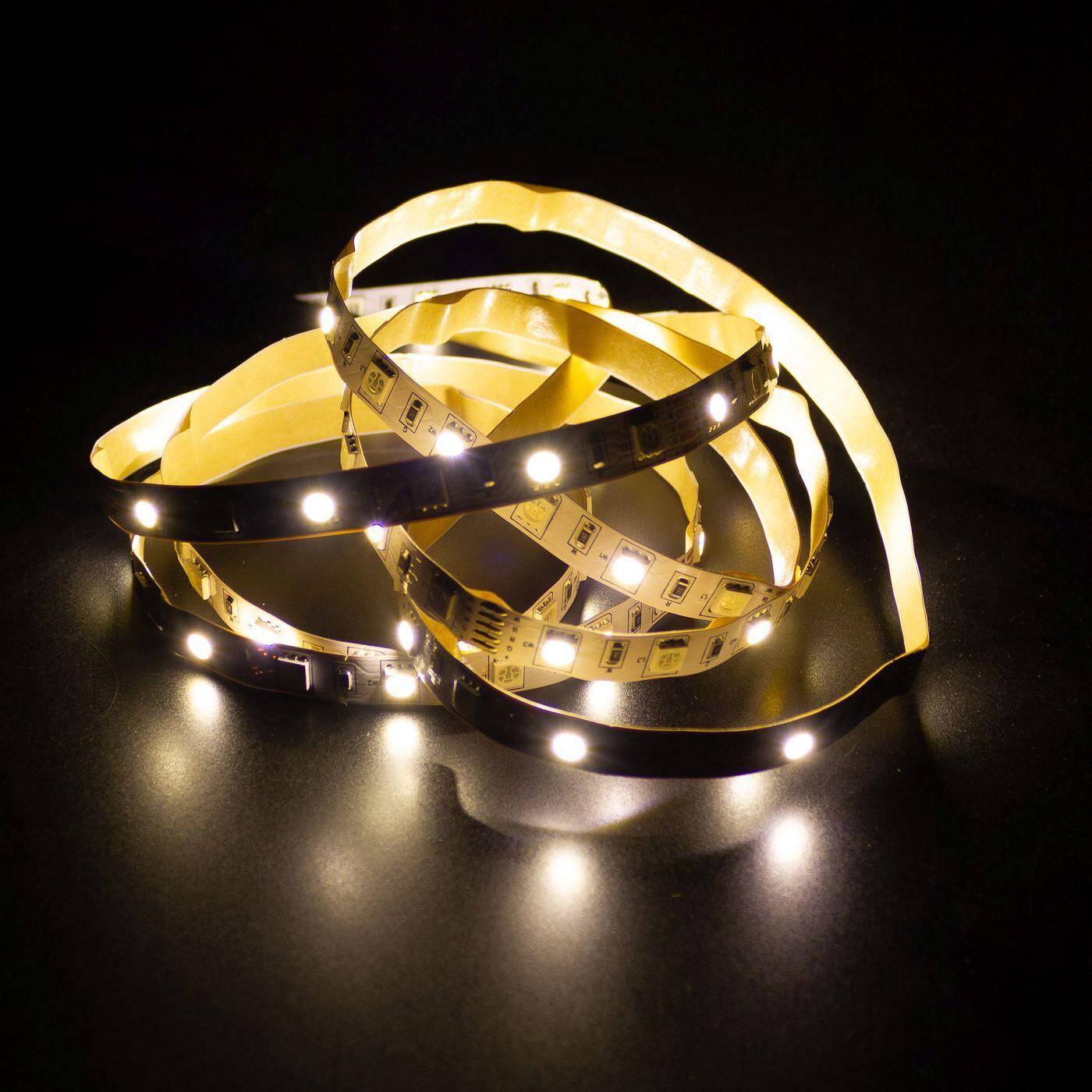 5m (500cm) RGBWW 3000K LED Streifen Band Leiste 12V IP20 300LEDs 60LED/m SMD5050