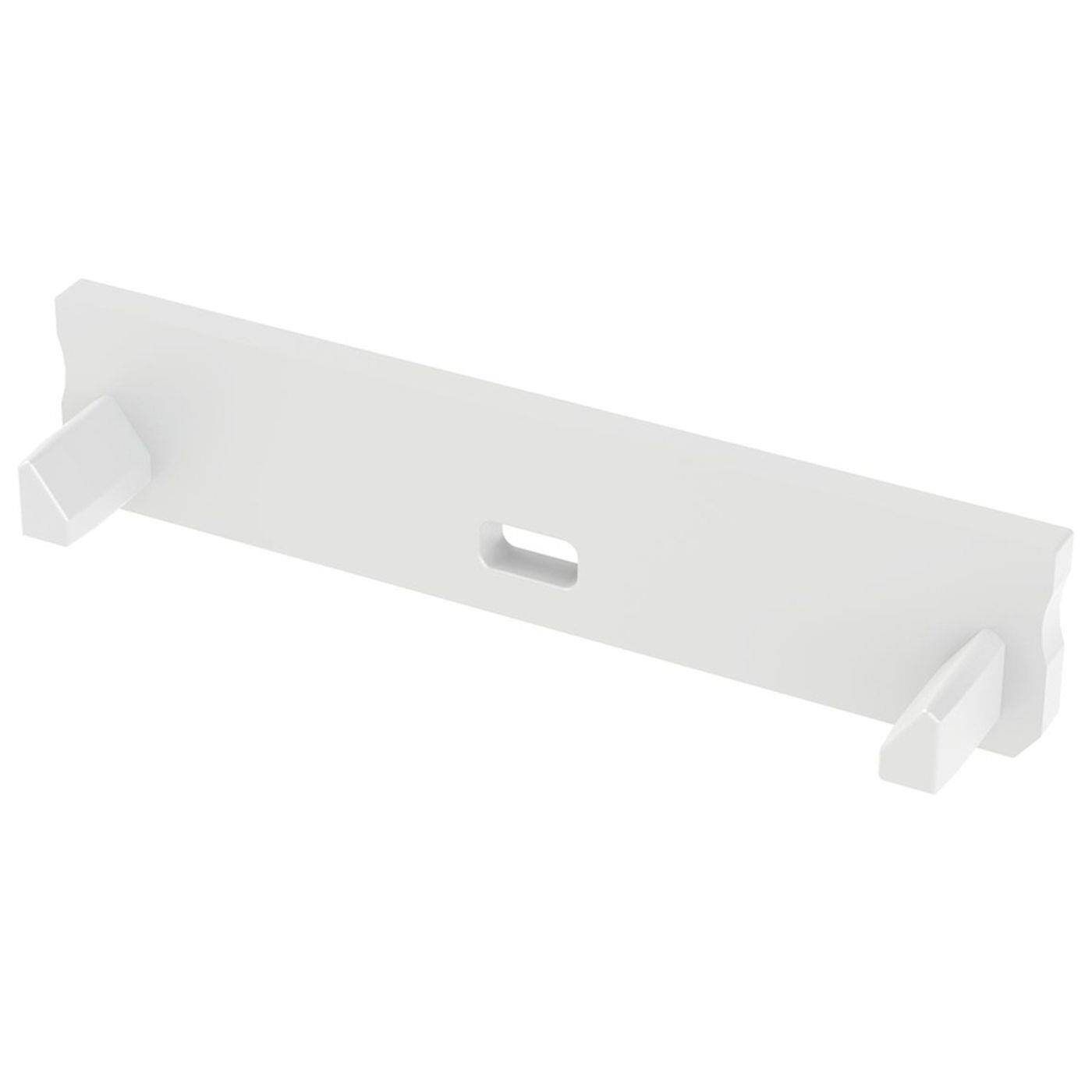 End cap for Lumonic Type Solis LED profiles Holder Plastic White