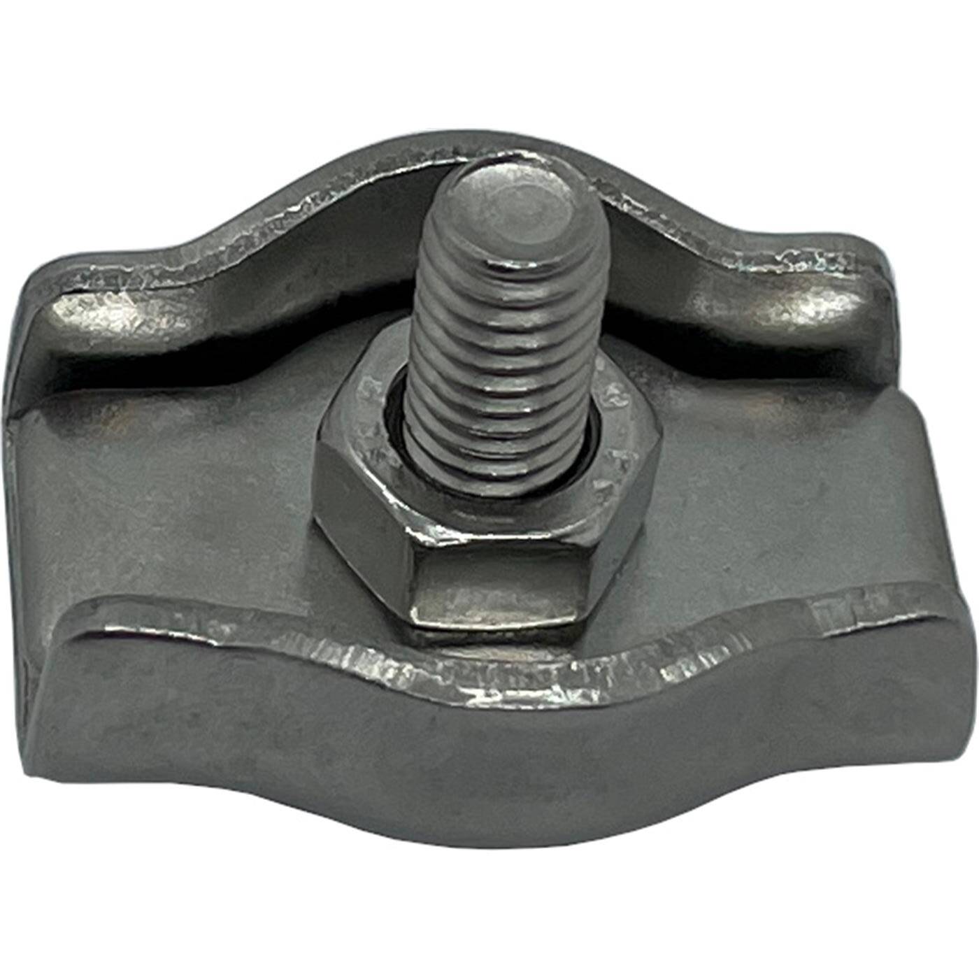 Drahtseilklemme Simplex Edelstahl V2A 304 8mm Seilklemme Drahtklemme