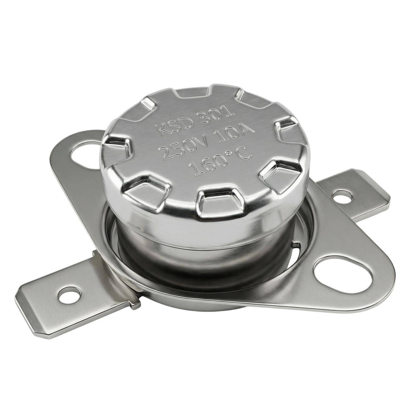 Thermoschalter 160°C Öffner 250V 10A Temperaturschalter Thermostat KSD301 Bimetall Thermoschutz