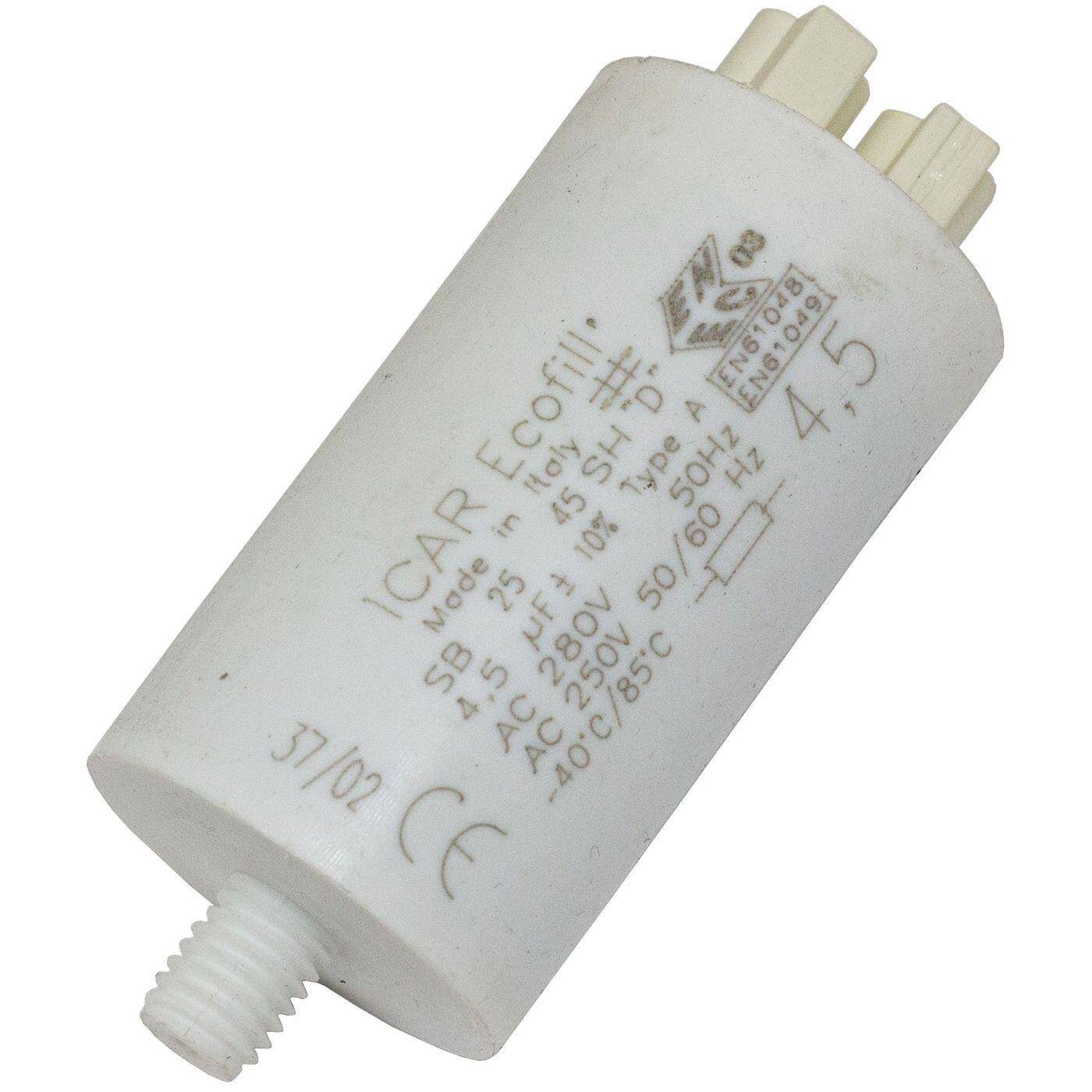 Anlaufkondensator Motorkondensator 4,5µF 280V 30x54mm Sonder  ICAR 4,5uF Anlaufkondensator Motorkondensator 4,5µF 280V 30x54mm Sonder  ICAR 4,5uF